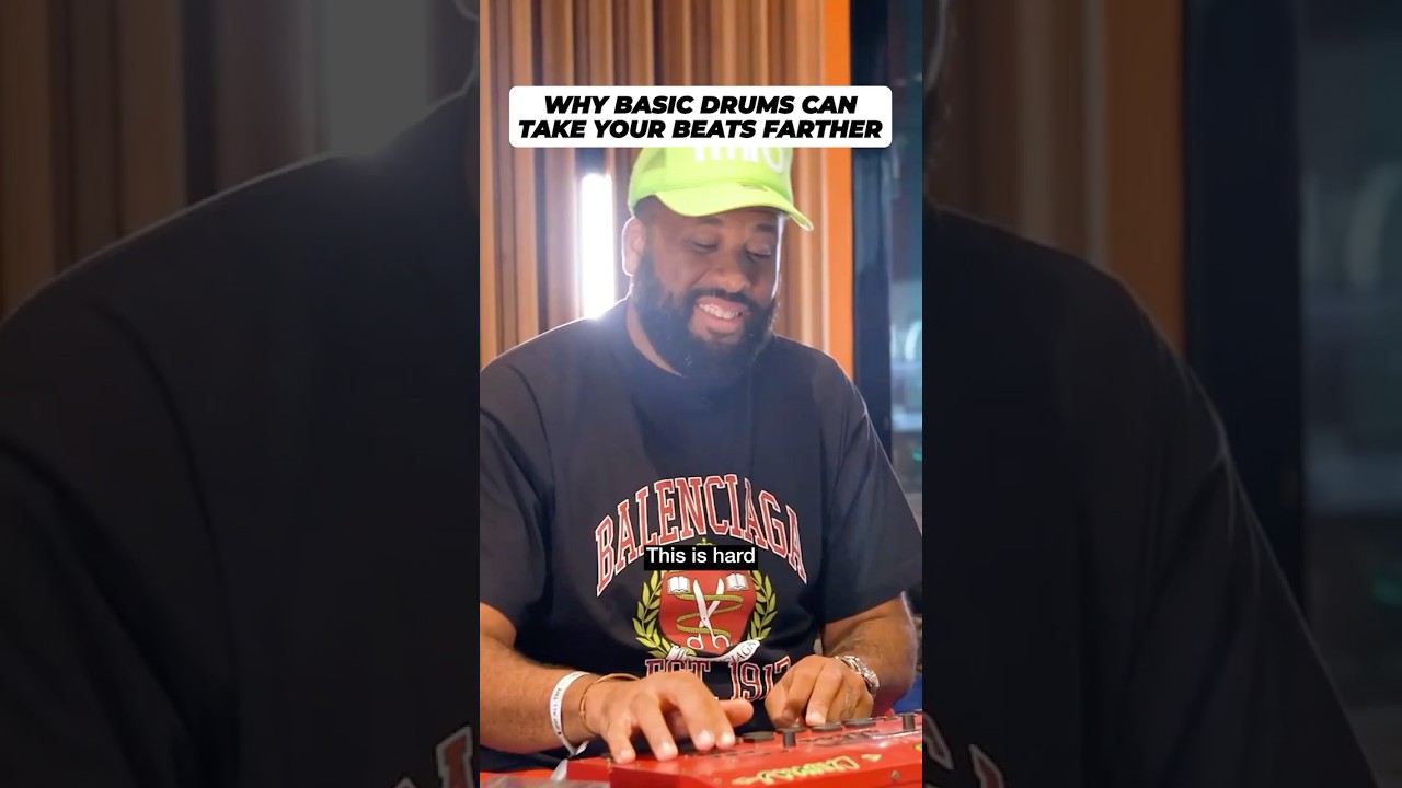 Basic Drums Are Sometimes BETTER #drums #beatmakers #lilwayne #lilwaynetypebeat