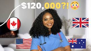 NURSE SALARY 2026: USA, Canada, UK, Australia (You’ll Be Shocked 😳)