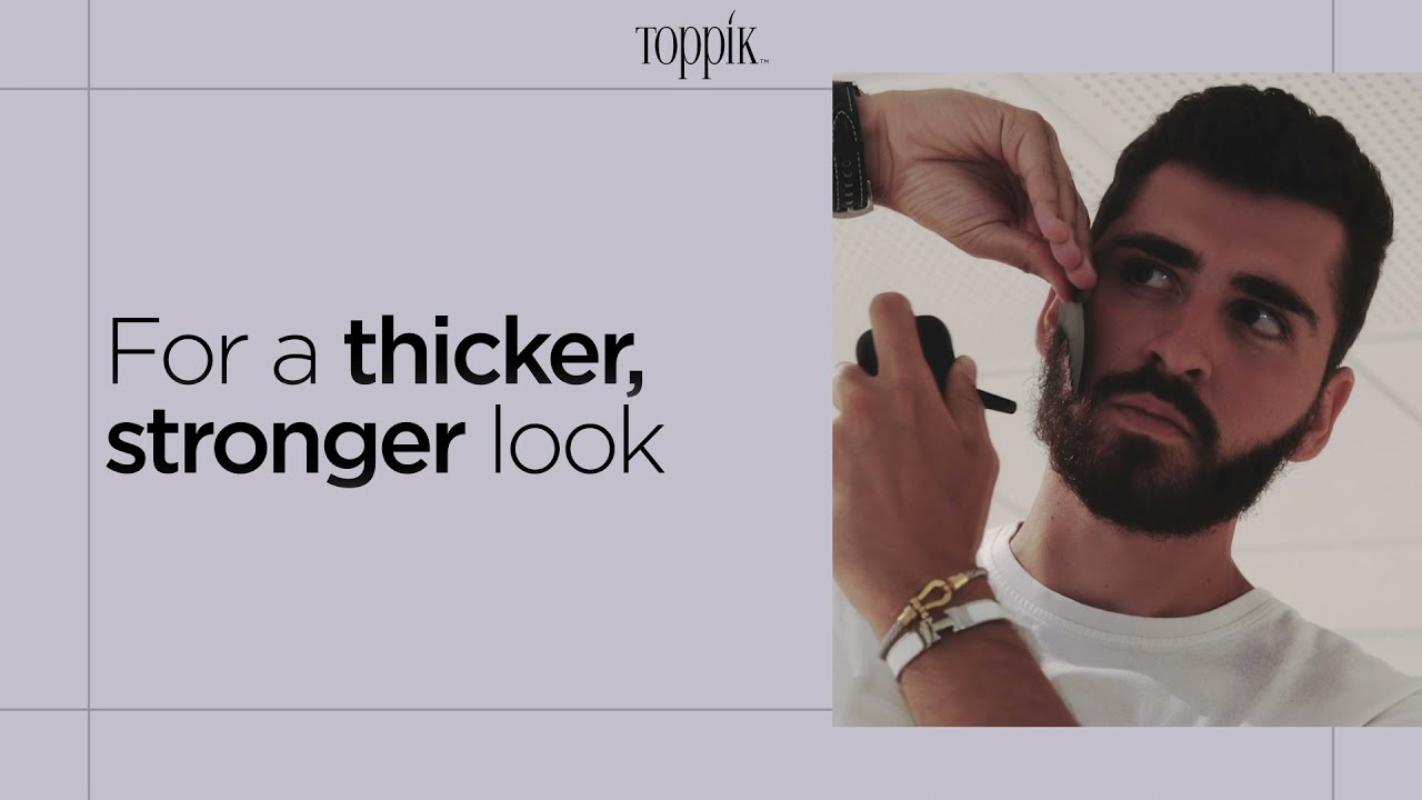 How to get a fuller beard instantly with Toppik