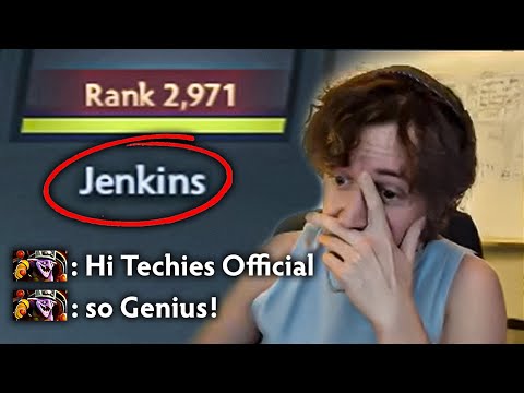 I Finally Surprised Jenkins with Techies Mid Carry🔥