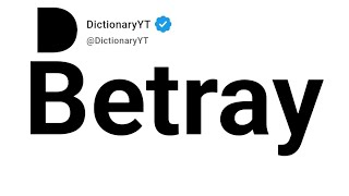 Betray Synonyms | Thesaurus | Similar Words 