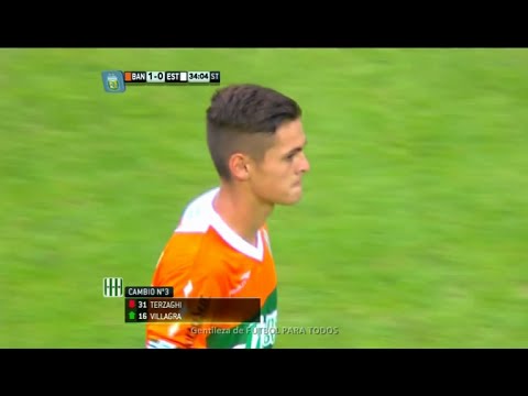 CLAUDIO VILLAGRA, DE DESPEÑADEROS, DEBUTA EN PRIMERA DIVISIÓN JUGANDO PARA BANFIELD