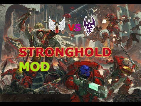 Blood Angels attack Dark Elder Stronghold full Mission Stronghold Mod