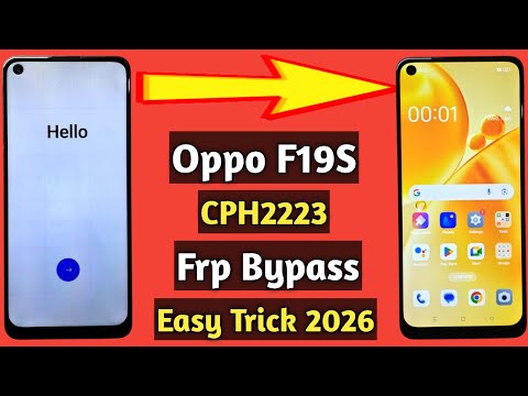 Oppo f19s frp bypass | Cph2223 frp bypass | Oppo android 13 frp bypass