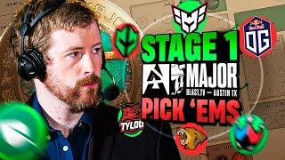 BLAST Austin Major Stage 1 Pick 'Ems - Thorin's Thoughts - CS2