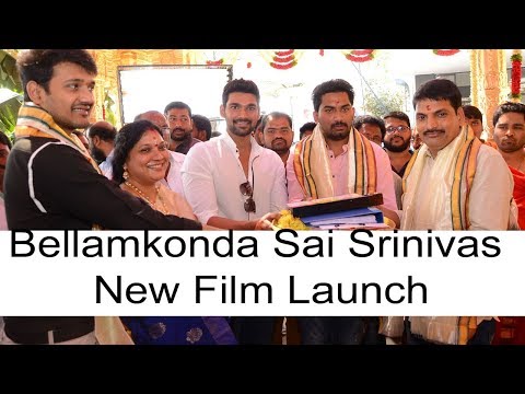 Bellamkonda Sai Srinivas New Film Launch