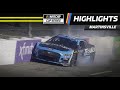 JJ Yeley slams into wall after brake lock-up