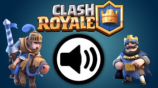 Clash Royale | ALL troop SOUNDS | Sound effects