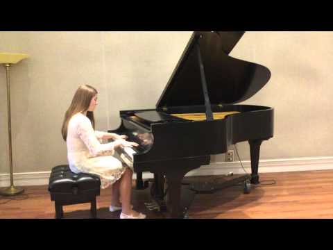 eMuse competition video - Sabrina Kotovets, piano, 14 years old - USA