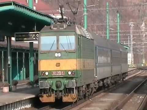 ČD 163 259-5 Os 6815 Děčín hlavní nádraží - Most