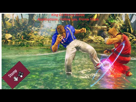 Tekken 8 : King D3 (Stomp) Guide Applications, Follow ups, Frame traps