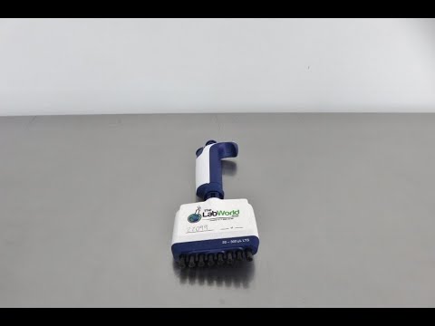 Pipette Multicanaux Rainin XLS+ 8 Canaux 20-300µl - Reconditionnée Et Calibrée