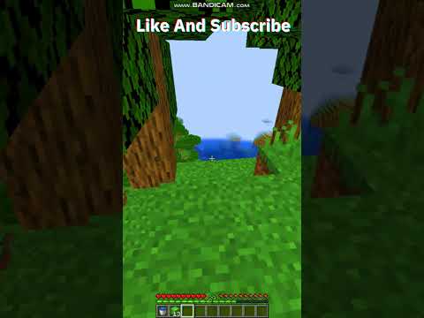 Insane Cliff Jump in Minecraft! Watch Now!
