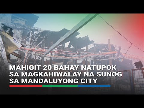 Mahigit 20 bahay natupok sa magkahiwalay na sunog sa mandaluyong city