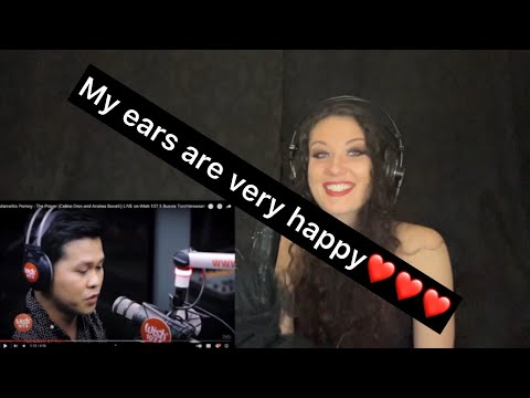 Marcelito Pomoy - The Prayer. Rock Singer's First Time Reaction.
