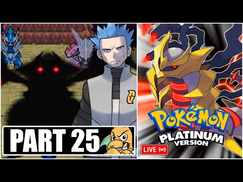 Pokemon Platinum Walkthrough Part 25 NUZLOCKE - Dialga, Palkia & Giratina No Cap