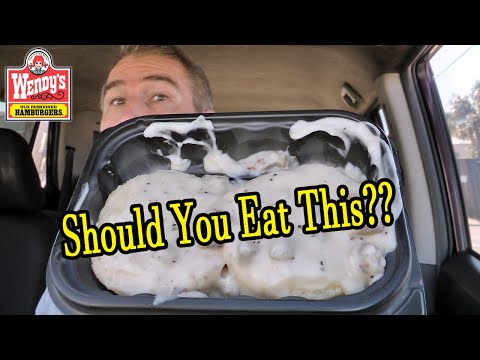 Should You Be Eating Wendy's Biscuits & Gravy? My Review 😮