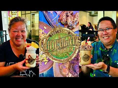 Dinner at a CHOCOLATE & STEAMPUNK Restaurant | Toothsome Chocolate Emporium