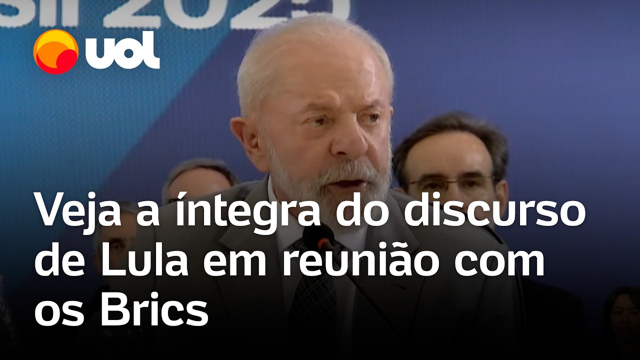 Lula exalta Brics, critica 'protecionismo' de Trump e grandes corporações; veja discurso na íntegra
