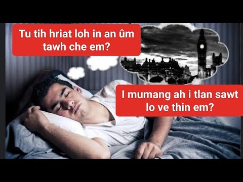 Psychologist  Thenkhatin mumang an hrilh fiah dan~ I mumang ah i tlan sawt lo ve thin em?