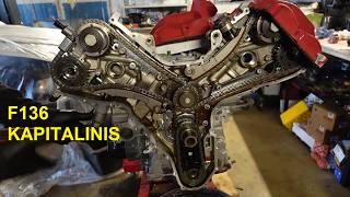 Ferrari-Maserati F136 4.7l kapitalinis variklio remontas (1 dalis)