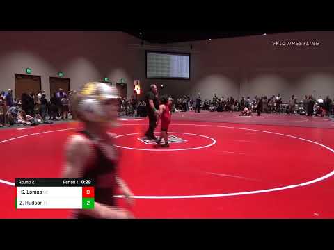 93-95 Lbs Round 2 - Samuel Lomas, NC Vs Zuriel Hudson, FL 0527