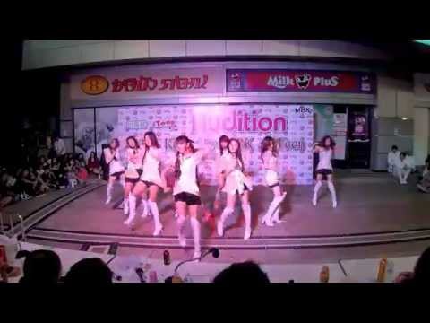 140328 Melody cover Girls' Generation - Intro + The Boys @Hello! Korea 2014 (Audition)