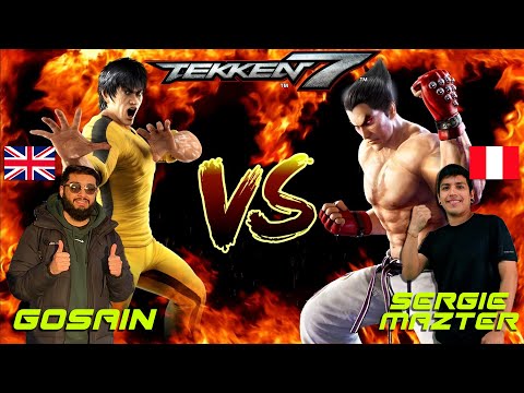 TEKKEN 7- BEST LAW IN EU!! Gosain (Law) vs Sergie Mazter (Kazuya) FT5