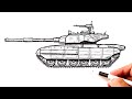 How to draw a Realistic Tank