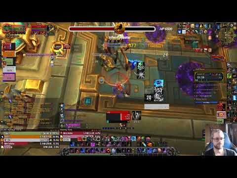 🔶🔵🔶 Pugging Highest Mythic+ Keys I can Find - Blood DK Tank POV