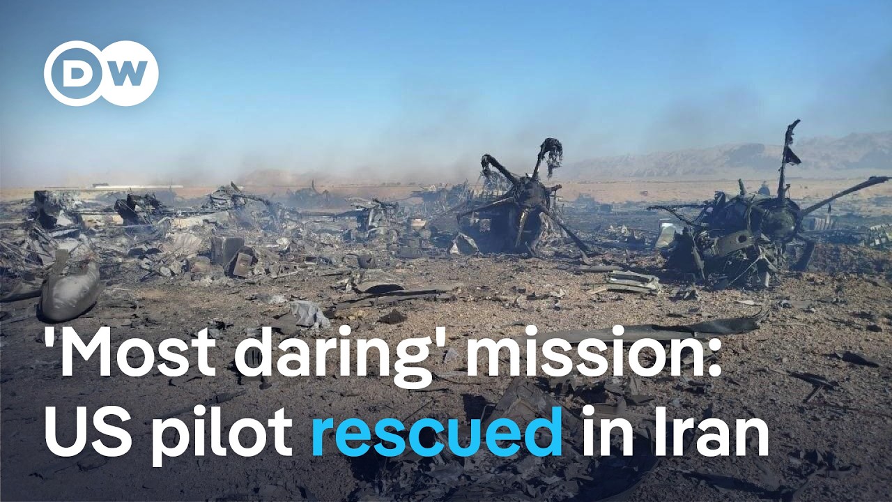 24 hours behind enemy lines: How downed US airman was rescued inside Iran | DW News