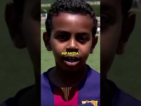 Perché Lamine Yamal si copre sempre la fronte? #shorts