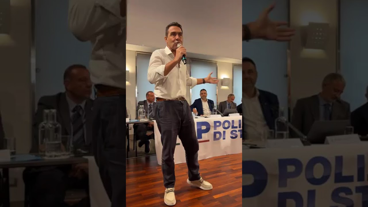 ROBERTO VANNACCI A TORINO INTERVIENE AL CONVEGNO ORGANIZZATO DAL SINDACATO DI POLIZIA