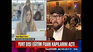 Akare Yurtdışı Eğitim Fuarları Star TV Ana Haber'de! Şubat 2025 - #yurtdışıeğiti