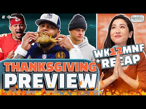 Thanksgiving Preview + Week 12 MNF Recap | The Mina Kimes Show featuring Lenny