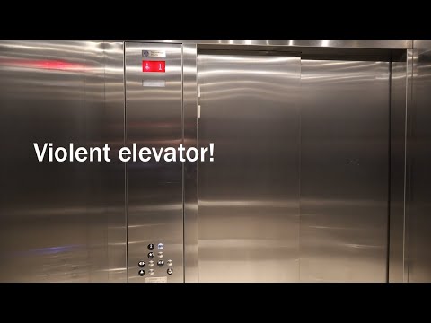 Violent ThyssenKrupp elevator at Marshalls Market Mall Calgary AB