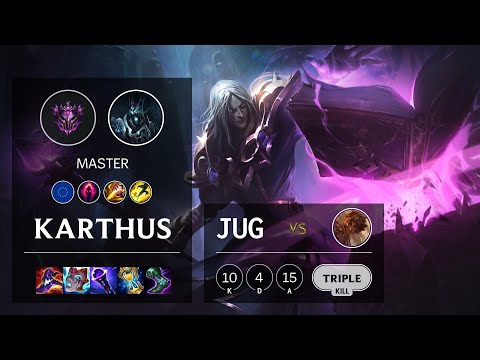 Karthus Jungle vs Taliyah - EUW Master Patch 11.1