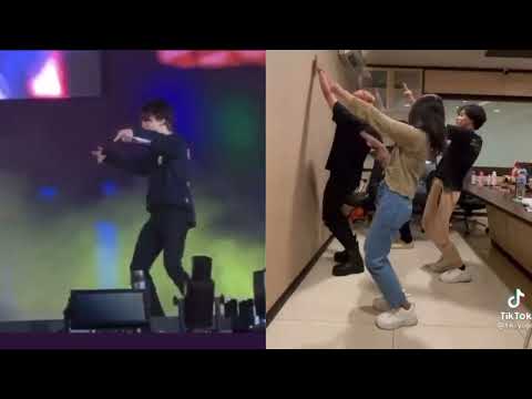 I got it Jimin!! so it's a Tiktok trend!!??? 🤔💜 // PTD SEOUL CONCERT DAY1
