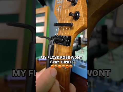 Is THIS screwing up your TUNING?? #floydrose #theaxeguitarchannel
