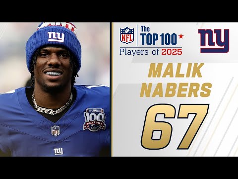 67: Malik Nabers (WR, Giants) | Top 100 Players of 2025