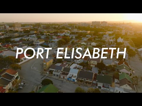 Port Elisabeth, South Africa from above: 25 Minutes of beautiful Aerial Stock Footage in 5K