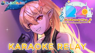 【#NIJIMelodyTime】My first NIJISANJI karaoke relay!!【NIJISANJI EN | Pomu Rainpuff】
