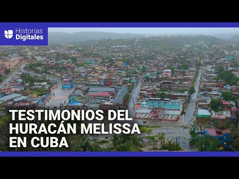 Testimonios tras paso del huracán Melissa por Cuba: “Nos estamos inundando todo aquí”