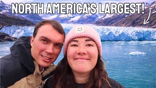 Alaska Cruise Sailing Day (rough seas + Hubbard Glacier)