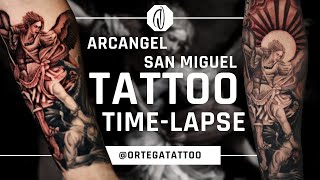 ARCANGEL SAN MIGUEL TATTOO TIME-LAPSE