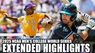 Extended Highlights: 2025 NCAA College World Series | LSU v Coastal Carolina | ESPN College Baseball
