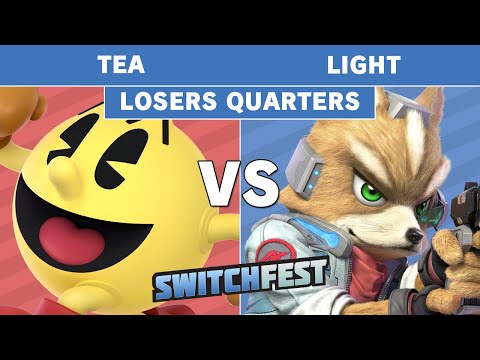Switchfest 2019 - Tea (Pac-man) Vs Rogue | Light (Fox) Losers Quarters - Smash Ultimate