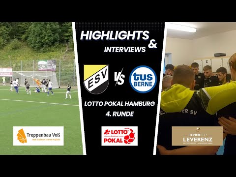 Escheburger SV - Blau Weiß 96 | Lotto Pokal Hamburg 4. Runde | Zusammenfassung