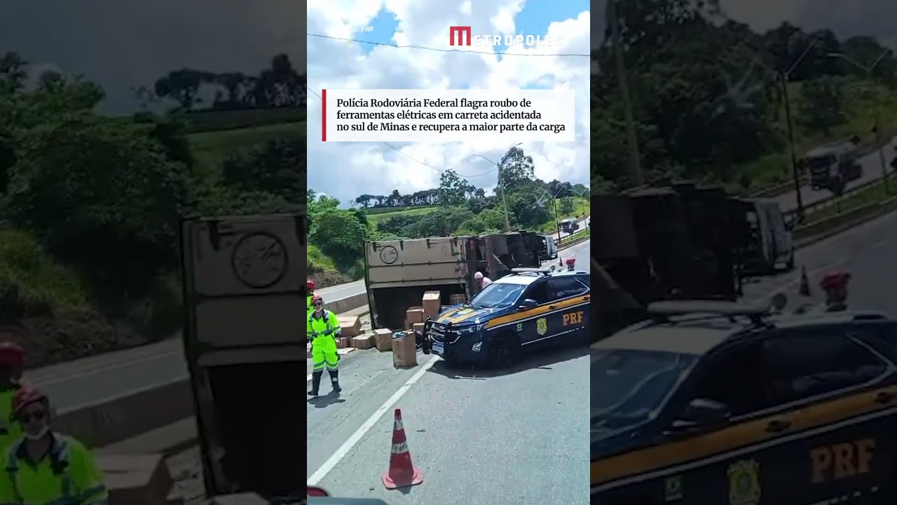 Três mulheres presas por roubar carga de caminhão na Fernão Dias