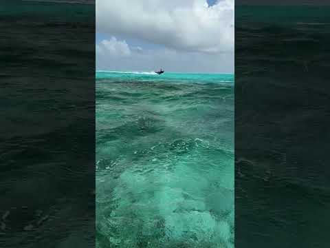 Una maravilla el color del mar en Providencia
